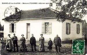 BORELY-LA-SAPIE - MAISON PINSEC - 1914